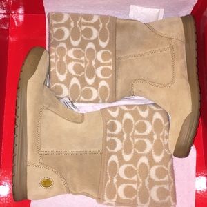 Coach Tatum Suede Boots